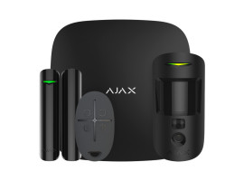 Комплект беспроводной сигнализации Ajax Ajax StarterKit Cam Plus Черный