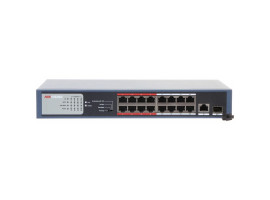 РОЕ коммутатор Hikvision DS-3E0318P-E/M