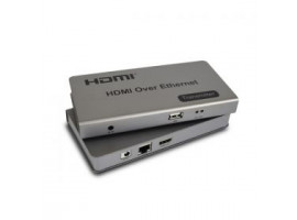 Активный приемопередатчик ATIS HDMI+USB удлинитель